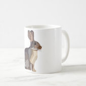 Rはウサギ コーヒーマグカップ (正面右)