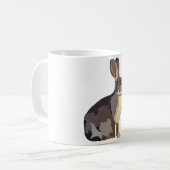 Rはウサギ コーヒーマグカップ (正面左)