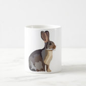 Rはウサギ コーヒーマグカップ (中央)