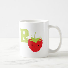 Rはラズベリー コーヒーマグカップ