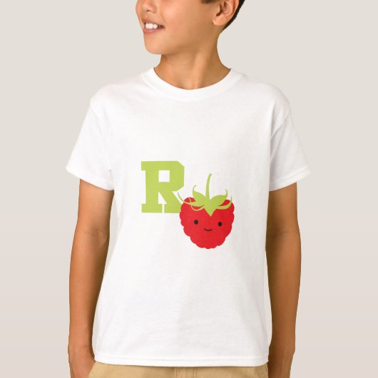 Rはラズベリー Tシャツ (正面)