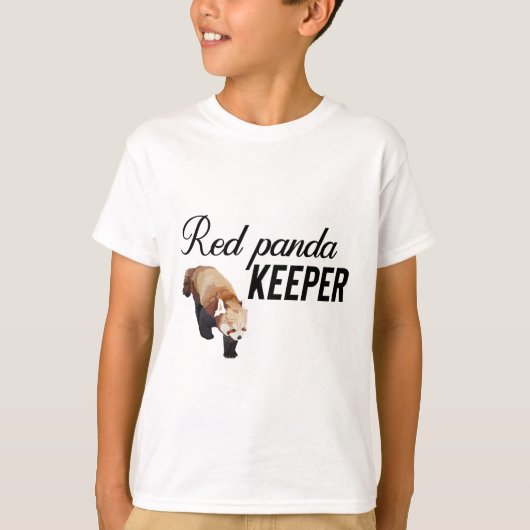 Rはレッド・パンダ・キーパー向け Tシャツ (正面)