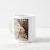 Rはロビン コーヒーマグカップ (正面左)