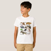 Rは爬虫類キーパー用 Tシャツ (正面フル)
