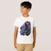 Rは赤面スパイダーモンキー Tシャツ (正面フル)