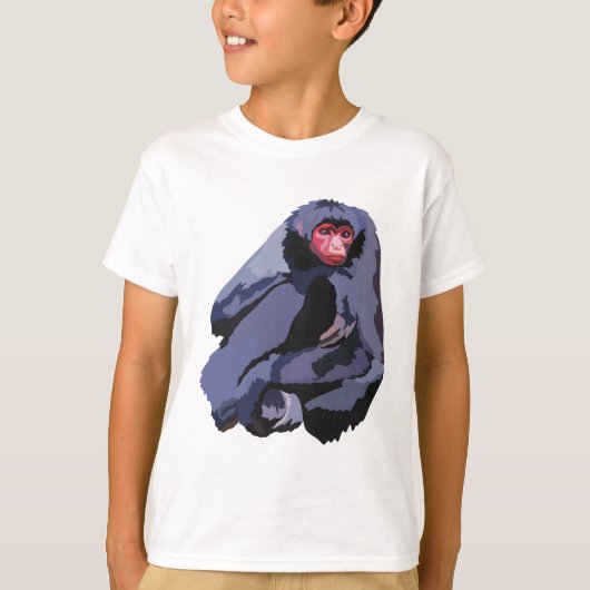 Rは赤面スパイダーモンキー Tシャツ (正面)