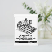 Rは鉄道敷物 ポストカード (スタンド正面)