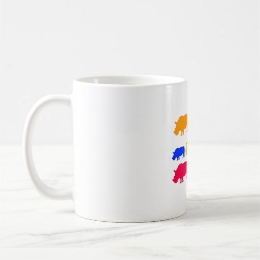 RはRhino用 コーヒーマグカップ (左)