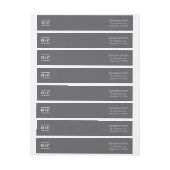 Rエレガント+F差出人住所ラベル ラップアラウンドラベル (シート)