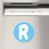 Rスカイブルー冷凍機磁石 マグネット (インサイチュ (食洗機))