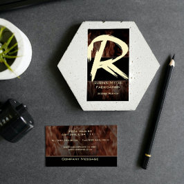 Rフラムモノグラム名刺 名刺