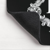 Rモノグラムイニシャル マウスパッド (コーナー)