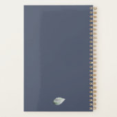 Rモノグラムフローラパーソナライズされたプランナー プランナー手帳 (裏面)