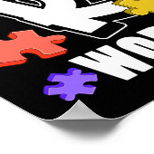 Rワード自閉症意識特別教育を終了する ポスター (角)