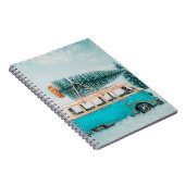 r上のアンティーク運カーのクリスマスツリー ノートブック (右側)