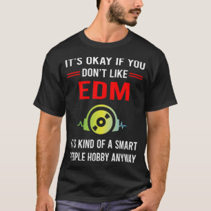 R人頭が切れる向EDM Tシャツ