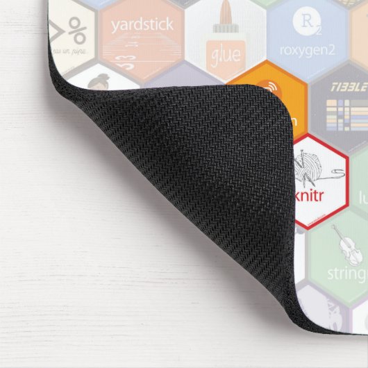 R六角 マウスパッド (コーナー)