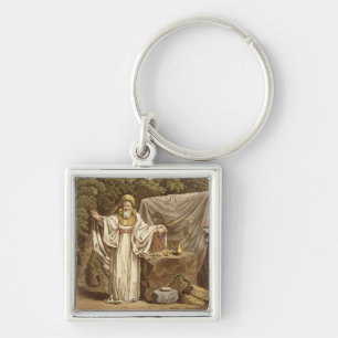 R刻まれる彼の司法習慣のアーチのドルイド教司祭 キーホルダー