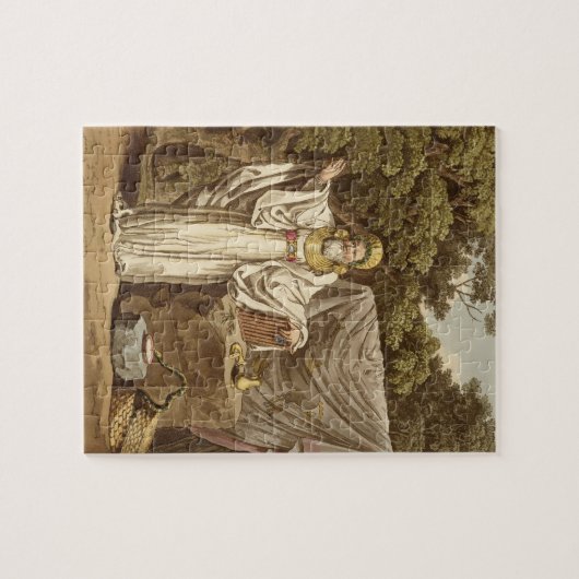 R刻まれる彼の司法習慣のアーチのドルイド教司祭 ジグソーパズル (横)