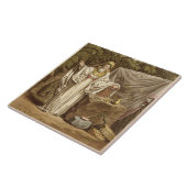 R刻まれる彼の司法習慣のアーチのドルイド教司祭 タイル (側面)