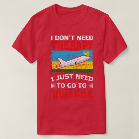 R1に行く必要があるセラピーは必要ない Tシャツ (デザイン正面)