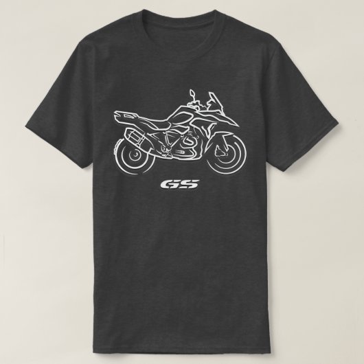 R1200GS GSの Tシャツ (デザイン正面)