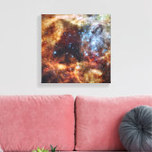 R136として知られる恒星の子供部屋 キャンバスプリント (インサイチュ (リビング))