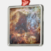 R136として知られる恒星の子供部屋 メタルオーナメント (左)