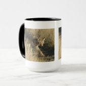 R14コヨーテ歩く マグカップ (正面左)