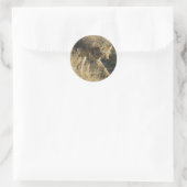 R14コヨーテ歩く ラウンドシール (バッグ)