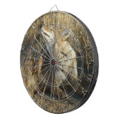 R17 コヨーテが引っかく ダーツボード (正面右)