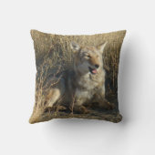 R18 コヨーテの横たわり クッション (裏面)