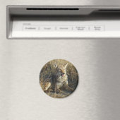 R18 コヨーテの横たわり マグネット (インサイチュ (食洗機))