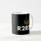 R2R2Rグランドキャニオン走ハイク コーヒーマグカップ (正面右)