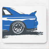 r32側面の後部は切り取られたPNGの修正を完了しました マウスパッド (正面)