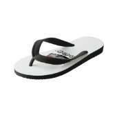 R34スカイラインフリップロップ キッズビーチサンダル (アングル)