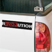 r3volution バンパーステッカー (トラック上)