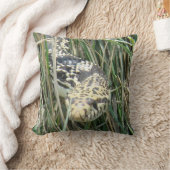 R4ブルスネークin芝生 クッション (ブランケット)