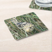 R4ブルスネークin the Grass スクエアペーパーコースター (アングル)