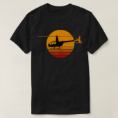 R44 Helicopter Pilot Aviation  R44 Helicopter  Tシャツ (デザイン正面)