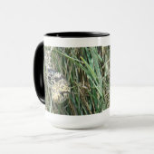 R4 草に潜むコブラヘビ マグカップ (正面左)