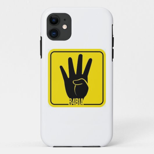 R4BIA, free Egypt, Stop Killing Inocents Case-Mate iPhoneケース (裏面)
