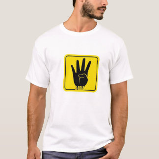 R4BIA, free Egypt, Stop Killing Inocents Tシャツ
