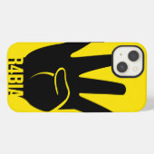 R4BIA iPhoneケース (裏面横)