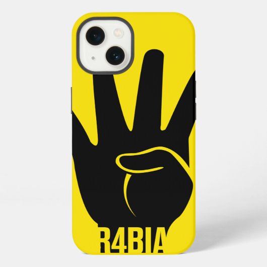 R4BIA iPhoneケース (裏面)