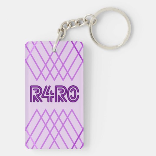 R4r0  キーホルダー (裏面)