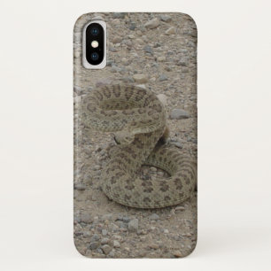 R9 プレーリー ラトルスネーク 巻き付き iPhone X ケース