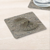 R9 Prairie Rattlesnake スクエアペーパーコースター (アングル)