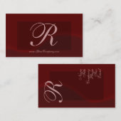 「R」の名刺 名刺 (正面/裏面)