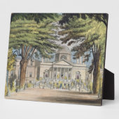 R・アッカーマのチズウィック・ハウス本庁前 フォトプラーク (側面)